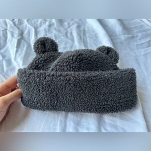 Old Navy Grey Winter Baby Ears Hat 6-12M